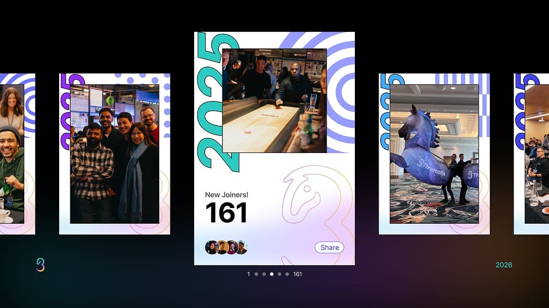 Threecolts wrapped design.